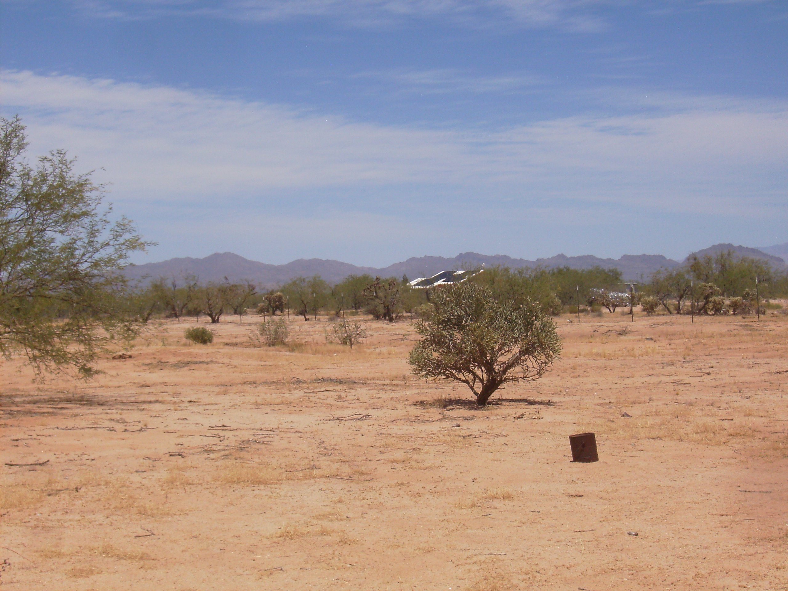 Mountain views from parcel